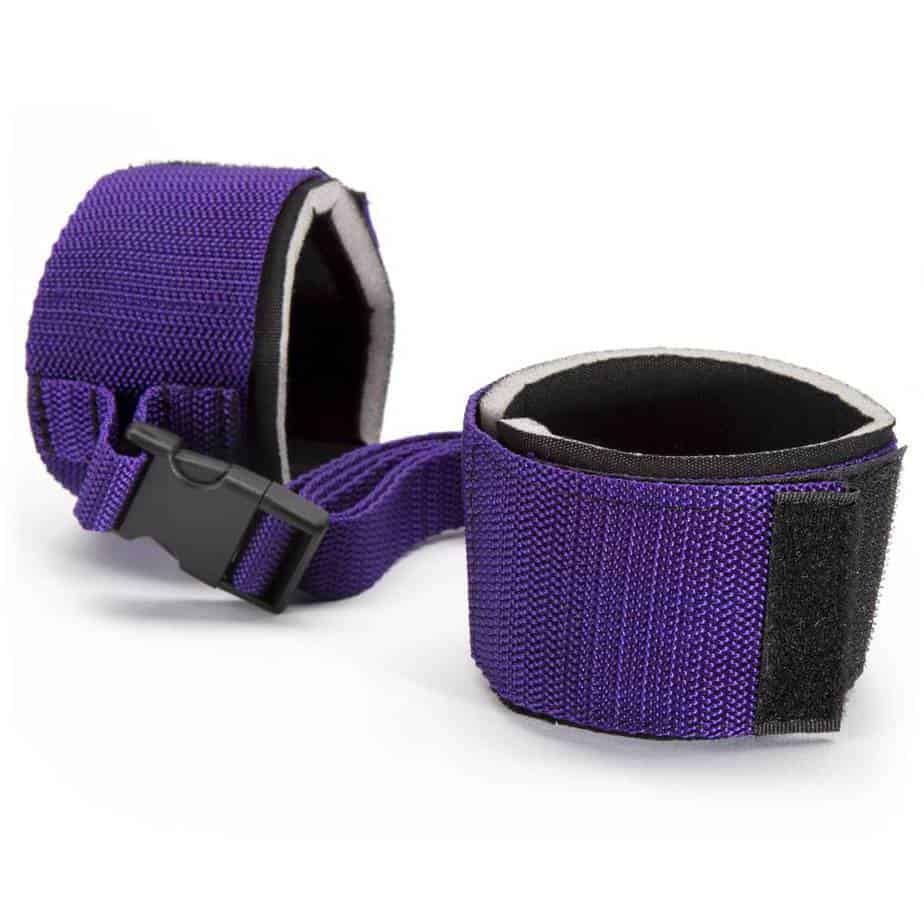Purple Reins Beginners Wrist or Ankle Cuffs Cheap Sex Toys 